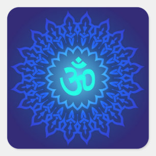 Adesivo Quadrado O OM decorativo projeta