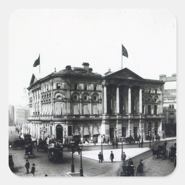 Adesivo Quadrado O Pavilhão de Londres, Piccadilly (Frente)