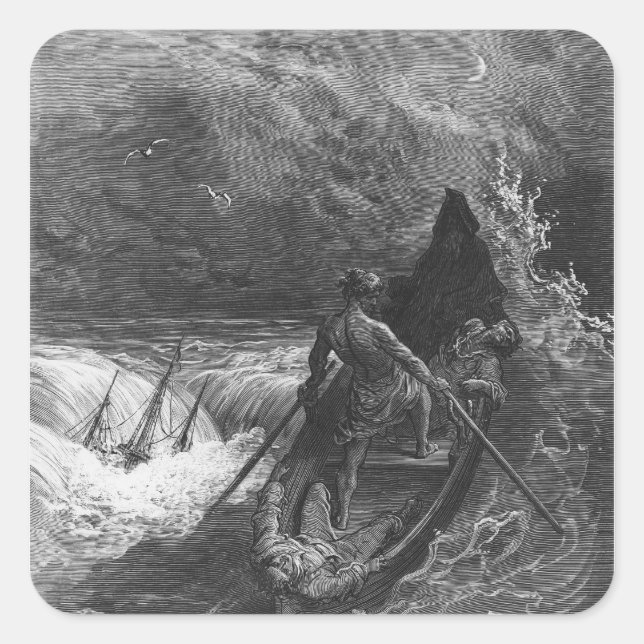 Adesivo Quadrado O Piloto desmaia (Frente)