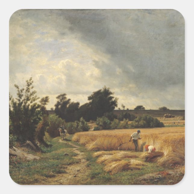 Adesivo Quadrado O Planalto de Ormesson (Frente)