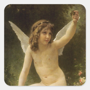 Adesivo Quadrado O Prisioneiro (Le Captif) por Bouguereau