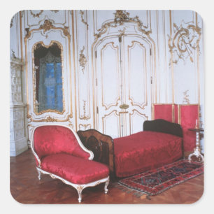 Adesivo Quadrado O quarto de Elizabeth de Baviera