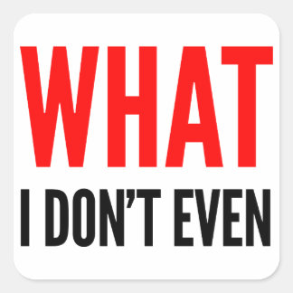 Adesivo Quadrado O que eu nem pinto