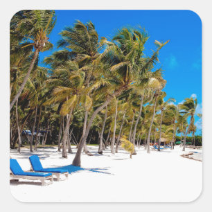Adesivo Quadrado O Resort Moorings, Marathon, Key West, 3