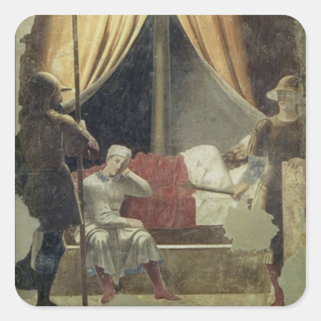 Adesivo Quadrado O Sonho de Constantina, da Lenda do T (Frente)