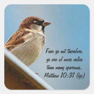 Adesivo Quadrado O Sparrow