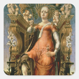 Adesivo Quadrado O Thalia do musa