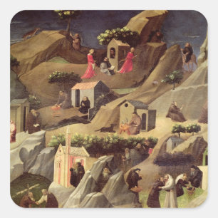 Adesivo Quadrado O Thebaid, c.1410