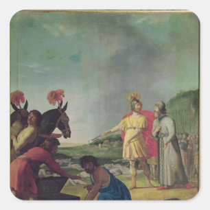 Adesivo Quadrado O Triunfo de Judas Maccabeus