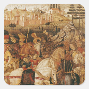 Adesivo Quadrado O Triunfo de Júlio César