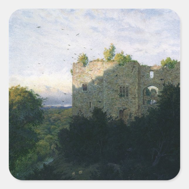 Adesivo Quadrado O Último Gleam, 1866 (Frente)