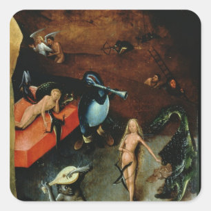 Adesivo Quadrado O último julgamento 2