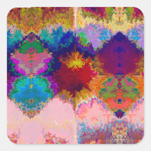 Adesivo Quadrado o universo 