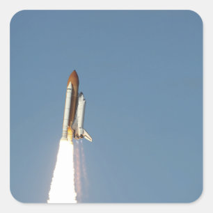 Adesivo Quadrado O vaivém espacial Atlantis tira 11