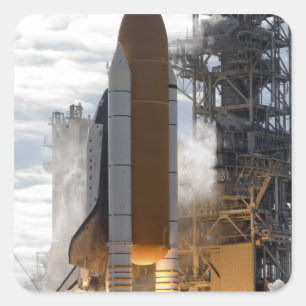 Adesivo Quadrado O vaivém espacial Atlantis tira 15