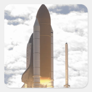Adesivo Quadrado O vaivém espacial Atlantis tira 16