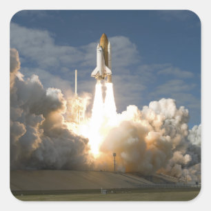 Adesivo Quadrado O vaivém espacial Atlantis tira 24