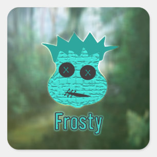 Adesivo Quadrado O Voodoo dirige o pântano do ~