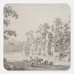 Adesivo Quadrado O Watermill por Ford