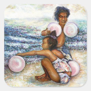 Adesivo Quadrado Obcecado com Conquistar o Impossível