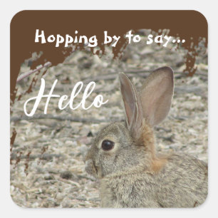 Adesivo Quadrado Obrigado Foto Sexo Neutro