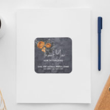 Obrigado Halloween Casando Orange Rose