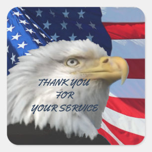 ADESIVO QUADRADO OBRIGADO PELO SEU SERVIÇO