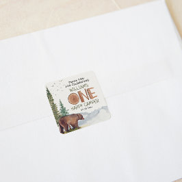 Adesivo Quadrado Obrigado Um Feliz Aniversário De Camper