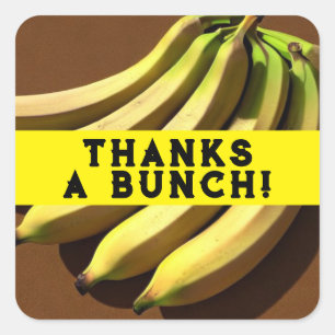 Adesivo Quadrado Obrigado um monte