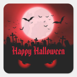 Adesivo Quadrado Observadores Noturnos Escuros