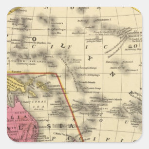 Adesivo Quadrado Oceanica