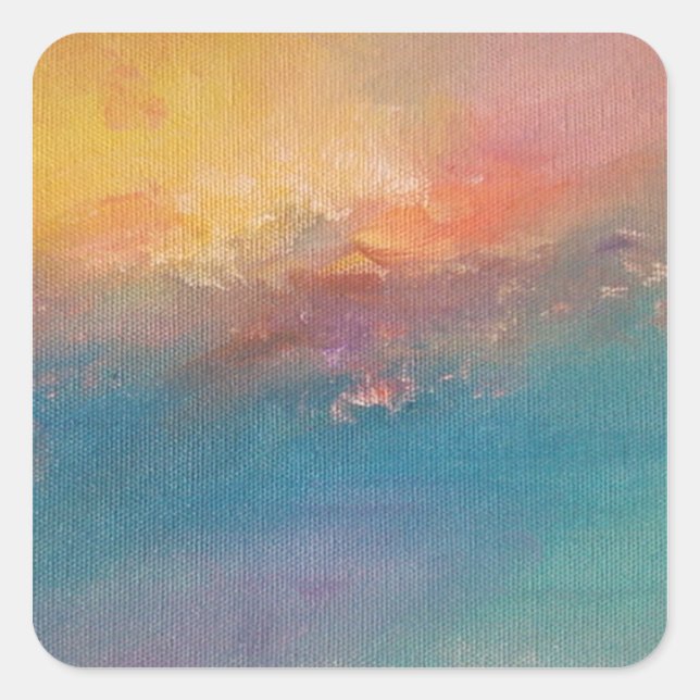 Adesivo Quadrado Ode para Turner (Frente)