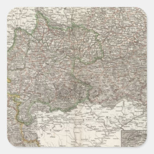 Adesivo Quadrado Oesterreich - Região de Viena