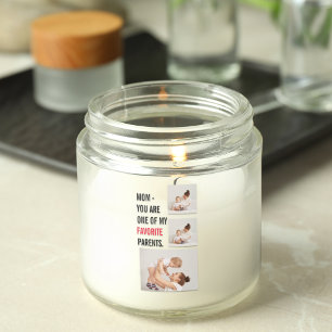 Adesivo Quadrado Oferta de Foto e Feliz dia de as mães de Colagem M