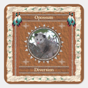 Adesivo Quadrado Ogambm-Diversion-Stickers - 20 por folha