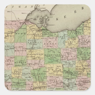 Adesivo Quadrado Ohio 10
