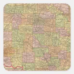 Adesivo Quadrado Oklahoma