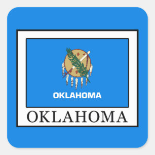Adesivo Quadrado Oklahoma