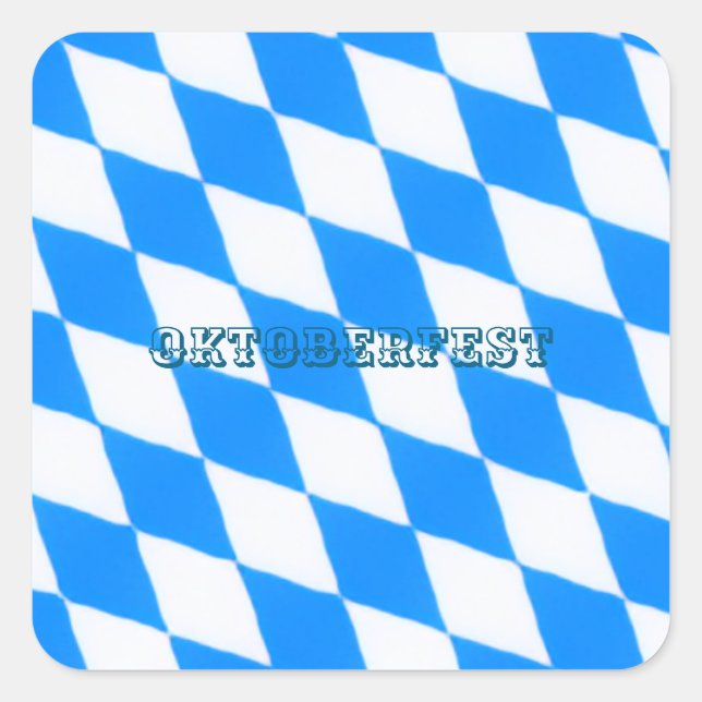 Adesivo Quadrado Oktoberfest (Frente)
