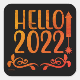 ADESIVO QUADRADO OLÁ 2022