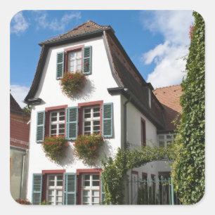 Adesivo Quadrado Old Town Heidelberg, Alemanha