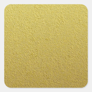 Adesivo Quadrado Olhar Textured da folha Dourado