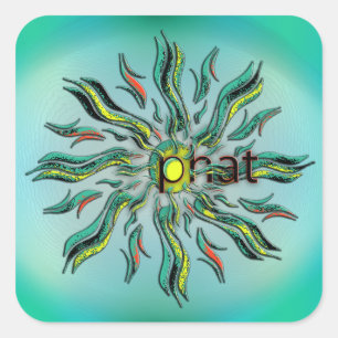 Adesivo Quadrado OMG! fantasia