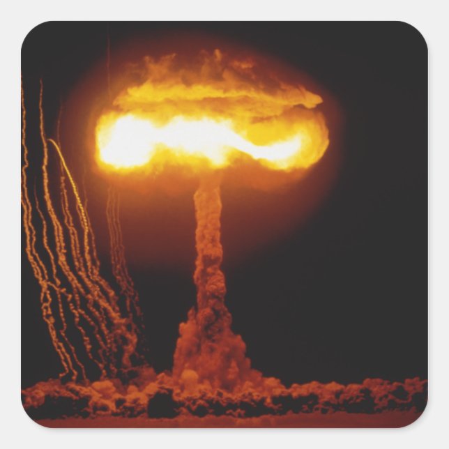 Adesivo Quadrado Operação do Botão de Disposição, Evento CLIMAX (Frente)