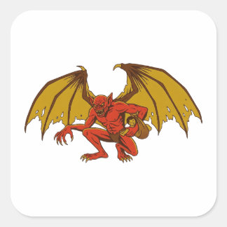 Adesivo Quadrado Orang Bati