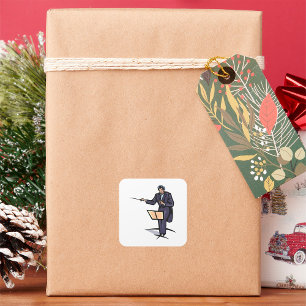 Adesivo Quadrado Orchestrator Conductor