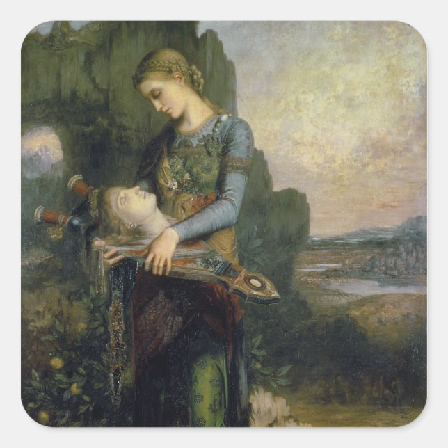 Adesivo Quadrado Orfeu, 1865 (Frente)