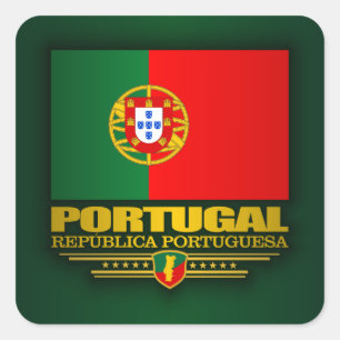 Adesivo Quadrado Orgulho Português
