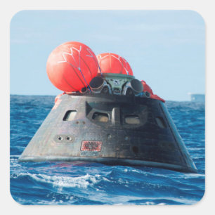 Adesivo Quadrado Orion Capsule Spacecraft Ocean Recovery