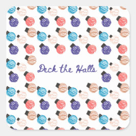 Adesivo Quadrado Ornament Stickers